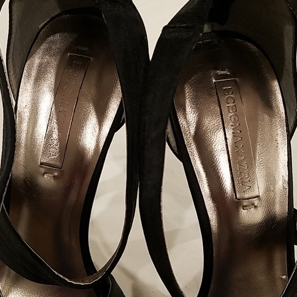 BCBGMaxAzria sexy satin heels size 10 - Picture 4 of 8